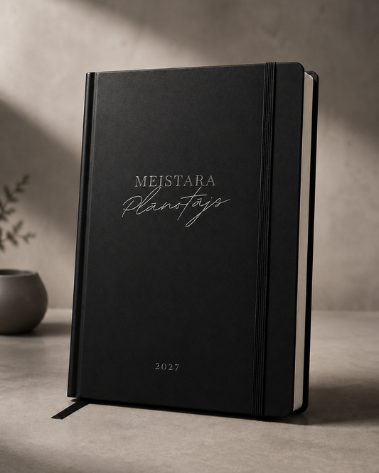 PRE-order / IEPRIEKŠPĀRDOŠANA / "Meistara Plānotājs 2027" + Dāvānā "Meistara plānotājs 2026"